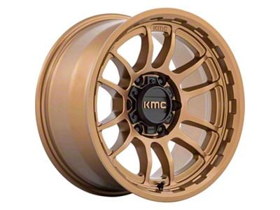 KMC Wrath Matte Bronze 6-Lug Wheel; 20x9; 0mm Offset (04-15 Titan)