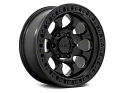 KMC Riot SBL Satin Black 6-Lug Wheel; 18x9; 18mm Offset (05-21 Frontier)