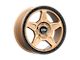 KMC Alpine Matte Bronze with Black Lip 5-Lug Wheel; 17x8; 38mm Offset (05-15 Tacoma)