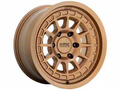 KMC Canyon Matte Bronze 6-Lug Wheel; 17x8.5; 0mm Offset (05-15 Tacoma)