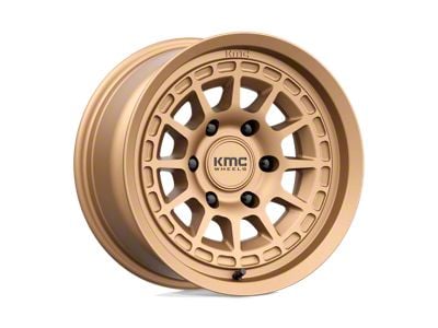 KMC Canyon Matte Bronze 6-Lug Wheel; 17x8; 20mm Offset (05-15 Tacoma)