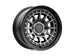 KMC Canyon Satin Black with Gray Tint 6-Lug Wheel; 16x8; 0mm Offset (05-15 Tacoma)