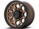 KMC Dirty Harry Matte Bronze with Black Lip 6-Lug Wheel; 17x8.5; 18mm Offset (05-15 Tacoma)