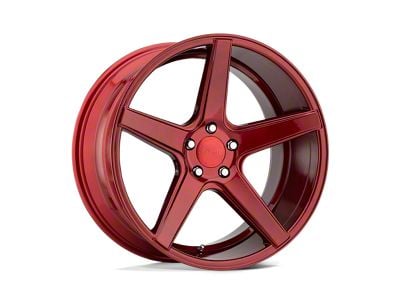 KMC District Candy Red 5-Lug Wheel; 20x8.5; 28mm Offset (05-15 Tacoma)