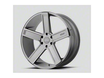 KMC Duece Satin Gray Milled 6-Lug Wheel; 20x8.5; 35mm Offset (05-15 Tacoma)