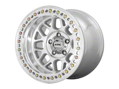 KMC Grenade Crawl Beadlock Machined 6-Lug Wheel; 20x10; -48mm Offset (05-15 Tacoma)