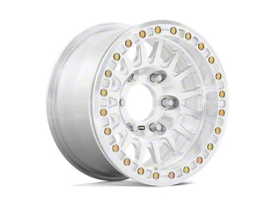 KMC Impact Forged Beadlock Raw Machined 6-Lug Wheel; 17x9; -12mm Offset (05-15 Tacoma)