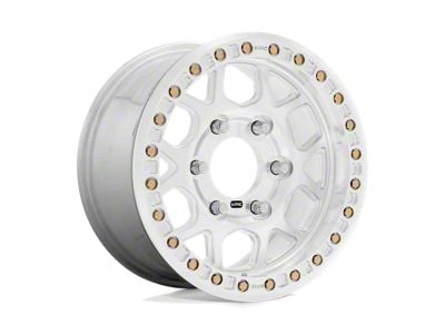 KMC Mesa Forged Beadlock Raw Machined 6-Lug Wheel; 17x9; -12mm Offset (05-15 Tacoma)