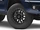 KMC Mesa Satin Black with Gray Tint 6-Lug Wheel; 17x9; -12mm Offset (05-15 Tacoma)