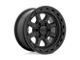 KMC Revert Satin Black Milled 6-Lug Wheel; 24x9.5; 15mm Offset (05-15 Tacoma)