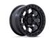 KMC Riot SBL Satin Black 6-Lug Wheel; 17x8.5; 10mm Offset (05-15 Tacoma)