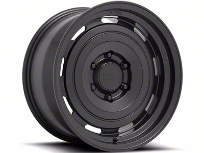 KMC Roswell Satin Black 6-Lug Wheel; 17x8.5; 18mm Offset (05-15 Tacoma)
