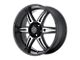 KMC Slide Chrome 6-Lug Wheel; 20x8.5; 10mm Offset (05-15 Tacoma)