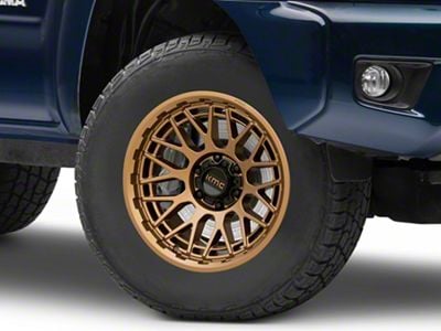 KMC Technic Matte Bronze 6-Lug Wheel; 17x8.5; 0mm Offset (05-15 Tacoma)