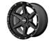 KMC Tempo Satin Black 6-Lug Wheel; 17x9; 0mm Offset (05-15 Tacoma)