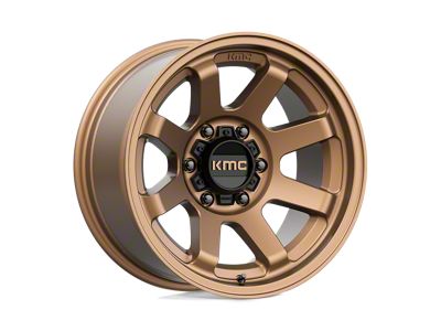 KMC Trail Matte Bronze 6-Lug Wheel; 17x9; -12mm Offset (05-15 Tacoma)