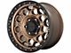 KMC Trek Matte Bronze with Black Lip 6-Lug Wheel; 17x9; -12mm Offset (05-15 Tacoma)