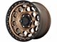 KMC Trek Matte Bronze with Black Lip 6-Lug Wheel; 17x9; 18mm Offset (05-15 Tacoma)