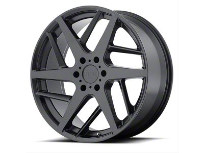 KMC Two Face Satin Black 6-Lug Wheel; 22x9; 15mm Offset (05-15 Tacoma)