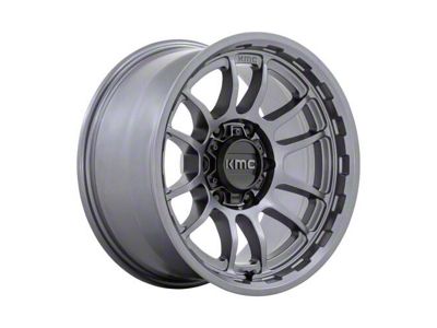 KMC Wrath Matte Anthracite 6-Lug Wheel; 17x8.5; -10mm Offset (05-15 Tacoma)