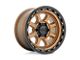 KMC Chase Matte Bronze with Black Lip 5-Lug Wheel; 18x9; 18mm Offset (07-13 Tundra)