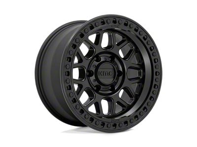 KMC GRS Satin Black 5-Lug Wheel; 18x8.5; 0mm Offset (07-13 Tundra)