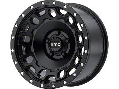 KMC Holeshot Satin Black 5-Lug Wheel; 17x8.5; 34mm Offset (07-13 Tundra)