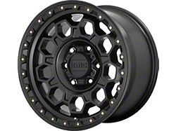 KMC Trek Satin Black 5-Lug Wheel; 17x9; 18mm Offset (07-13 Tundra)