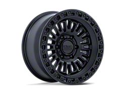 KMC Aztec Matte Black with Gloss Black Lip 6-Lug Wheel; 17x8.5; 0mm Offset (10-24 4Runner)