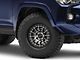 KMC Canyon Satin Black with Gray Tint 6-Lug Wheel; 17x8; 20mm Offset (10-24 4Runner)