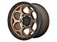 KMC Dirty Harry Matte Bronze with Black Lip 6-Lug Wheel; 18x8.5; 0mm Offset (10-24 4Runner)