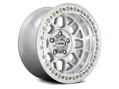 KMC Grenade Crawl Beadlock Machined 6-Lug Wheel; 18x9; 10mm Offset (10-24 4Runner)