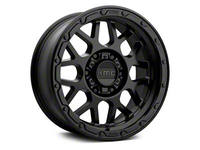 KMC Grenade OR Matte Black 6-Lug Wheel; 17x8.5; 0mm Offset (10-24 4Runner)