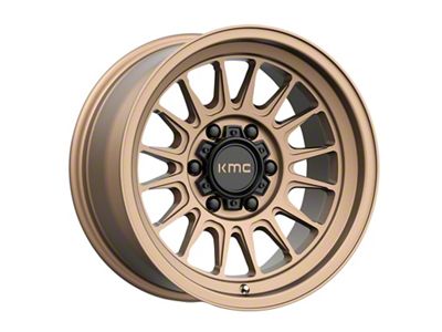 KMC Impact Ol Matte Bronze 6-Lug Wheel; 17x9; -12mm Offset (10-24 4Runner)