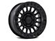 KMC IMS Matte Black with Gloss Black Lip 6-Lug Wheel; 17x8.5; -10mm Offset (10-24 4Runner)