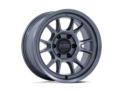 KMC Range Matte Anthracite 6-Lug Wheel; 17x8.5; 0mm Offset (10-24 4Runner)