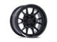 KMC Range Matte Black 6-Lug Wheel; 17x8.5; 0mm Offset (10-24 4Runner)