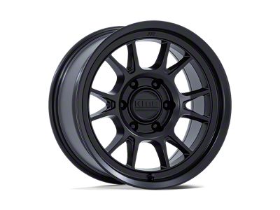 KMC Range Matte Black 6-Lug Wheel; 17x8.5; -10mm Offset (10-24 4Runner)