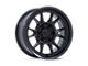 KMC Range Matte Black 6-Lug Wheel; 17x8.5; -10mm Offset (10-24 4Runner)