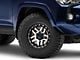 KMC Recon Satin Black Machined 6-Lug Wheel; 17x8.5; 18mm Offset (10-24 4Runner)