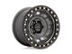 KMC Tank Beadlock Anthracite 6-Lug Wheel; 17x9; -15mm Offset (10-24 4Runner)