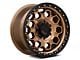 KMC Trek Matte Bronze with Black Lip 6-Lug Wheel; 17x9; -12mm Offset (10-24 4Runner)