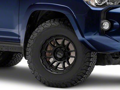 KMC Wrath Satin Black 6-Lug Wheel; 17x8.5; 0mm Offset (10-24 4Runner)