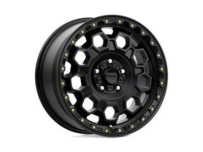 KMC Trek Satin Black 6-Lug Wheel; 17x9; 0mm Offset (16-23 Tacoma)