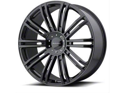 KMC D2 Gloss Black 6-Lug Wheel; 20x8.5; 10mm Offset (2024 Tacoma)