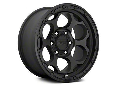 KMC Dirty Harry Textured Black 6-Lug Wheel; 18x8.5; 18mm Offset (2024 Tacoma)