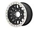 KMC Grenade Desert Beadlock Satin Black 6-Lug Wheel; 17x8.5; 0mm Offset (2024 Tacoma)