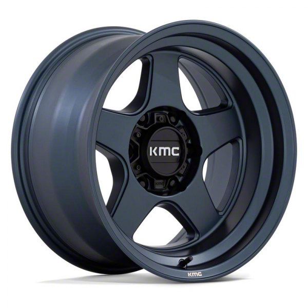 KMC Tacoma Lobo Metallic Blue 6-Lug Wheel; 17x8.5; 18mm Offset ...