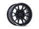 KMC Range Matte Black 6-Lug Wheel; 17x8.5; -10mm Offset (2024 Tacoma)