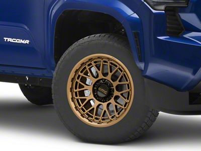 KMC Technic Matte Bronze 6-Lug Wheel; 18x9; 0mm Offset (2024 Tacoma)